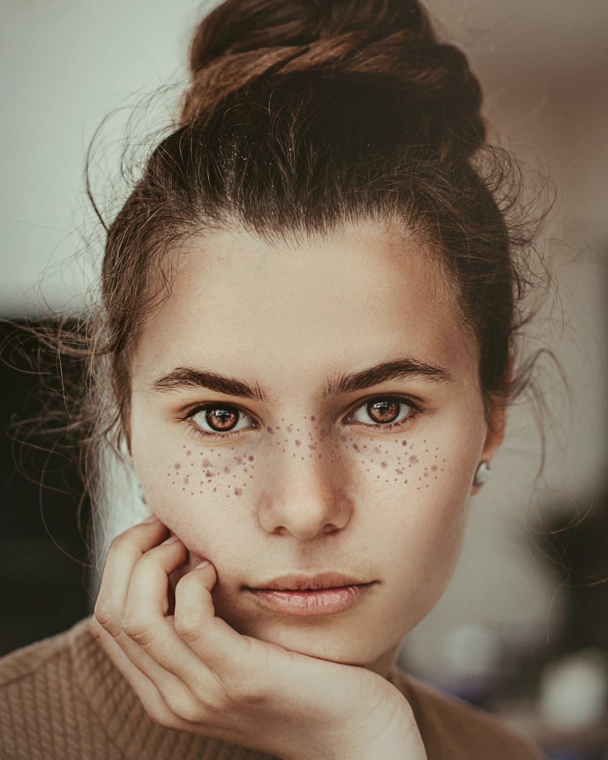 Portret Leny Czarneckiej, fotografki